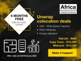 6 Months free colocation!